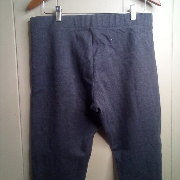 Gap Pants Cropped XL Zip Ponte Legg Lot of 2 Charcoal Gray - Picture 3 of 12